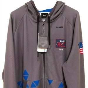 Happy Trails Primal Tracer Hoodie Full Zip Jacket